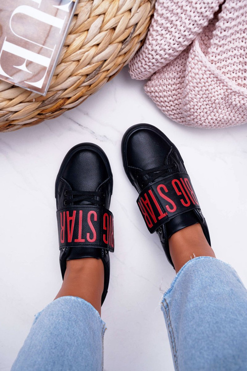 Dámska veľká hviezda Black EE274037 tenisky