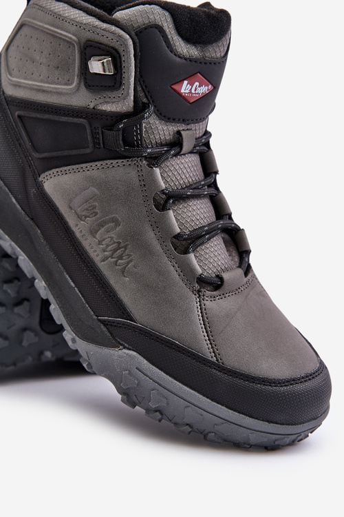 Zateplené Pánske Turistické Topánky Lee Cooper LCJ-24-01-2939 Šedé
