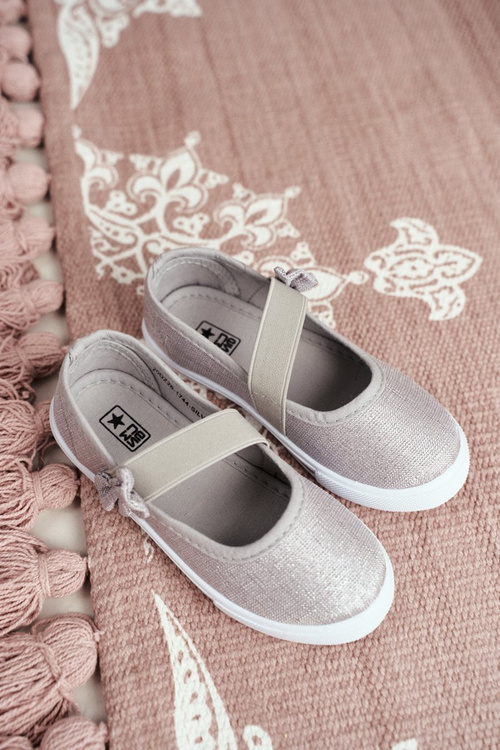 Dětské Tenisky Stříbrné Bianka