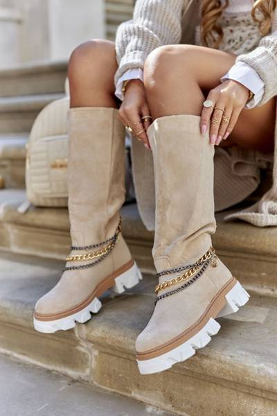 Dámské Vysoké Boty Bezove Lagoon