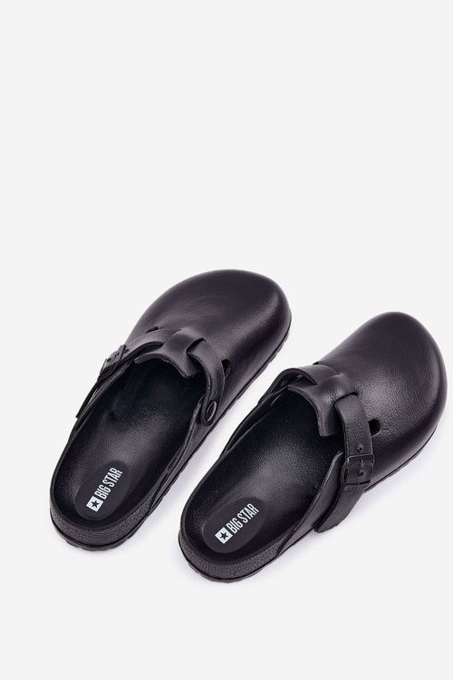 Pěnové Pánske Klompy S Prackou Big Star RR174A022 Čierne