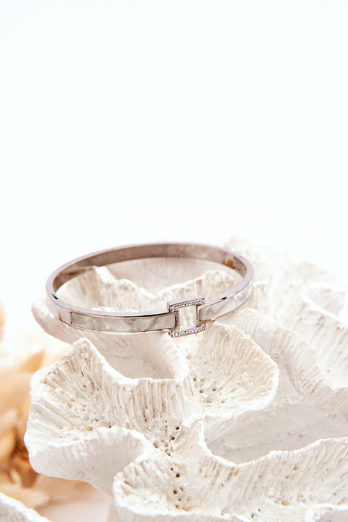 Náramok z nehrdzavejúcej ocele perla