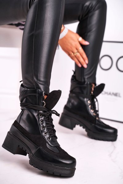 Dámsky vysoký -LACE -UPS BLACK RIDLEY