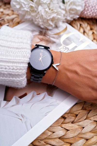 Dámsky náramok na reťazci strieborného vinetti