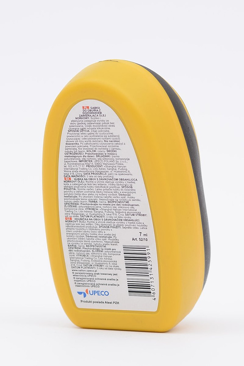 Salton Instant Shine Opvajná špongia s Mink Oil čiernou farbou