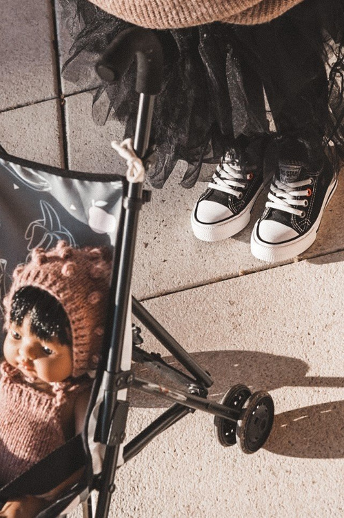 Klasické detské nízko veľké hviezdy HH374194 Čierne tenisky