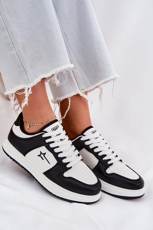 Dámske Tenisky Big Star RR274A240 HI-POLY SYSTEM Biela-Čierna