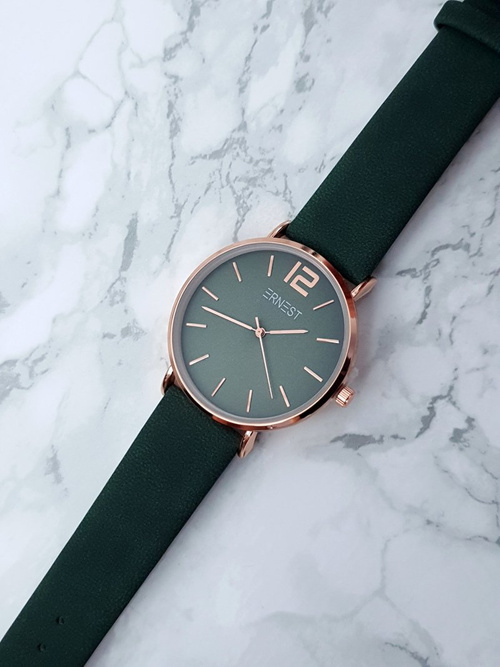 Dámské Hodinky Ernest Claire zelené