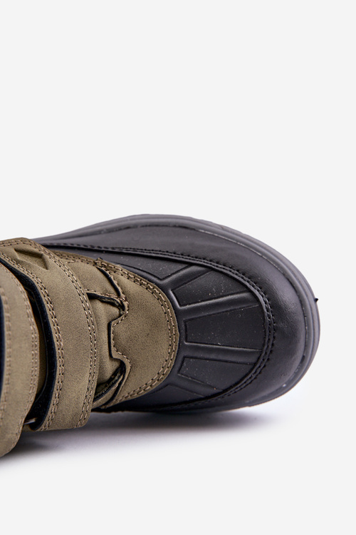 Zateplené snehule pre chlapcov Lee Cooper LCJ-23-01-2058 zelené