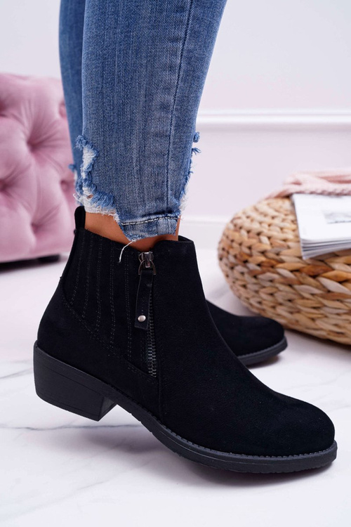 Dámske topánky Sergio Leone Black BT500 Jeronte