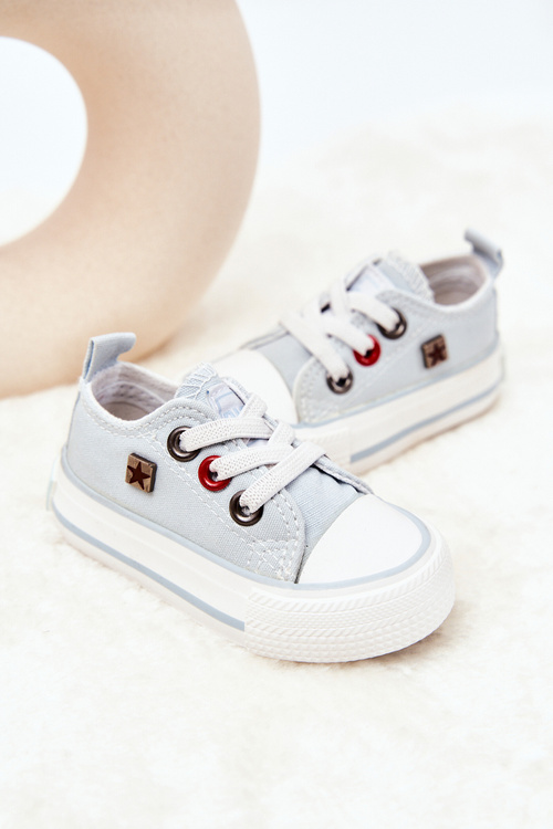 Dětské Klasické Tenisky Nízké BIG STAR HH374198 Modré