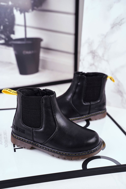 Detské topánky Big Star Black GG374080