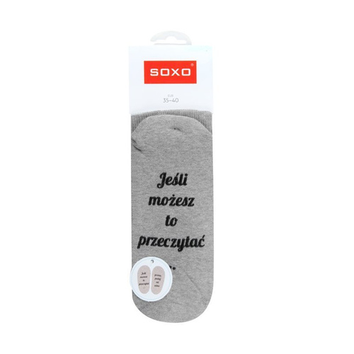 Dámské ponožky SOXO "Jeśli możesz to przeczytać proszę, podaj mi wino"