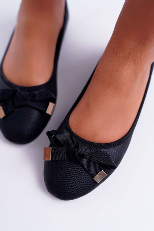 Elegantné baleríny žien Black Ladon