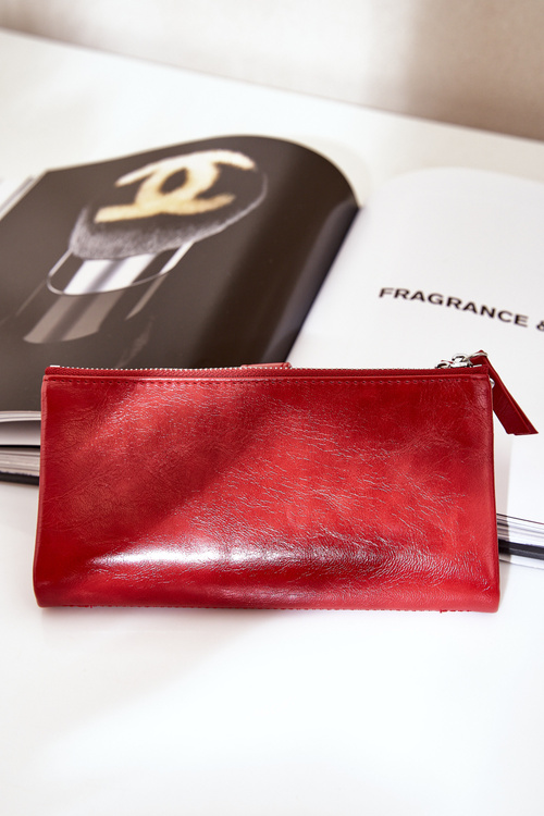 Dámská Peněženka Z Eko Kůže Červená Irinda