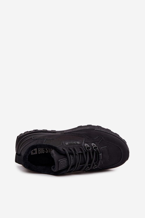 Pánská sportovní obuv s izolací SS174411 HI-POLY SYSTEM Černá