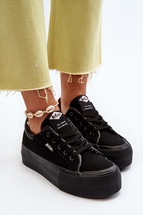 Dámské tenisky na platformě Lee Cooper LCW-24-31-2180 černé