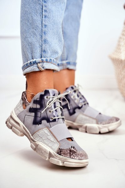 Dámske kožené tenisky Maciejka 04423-13