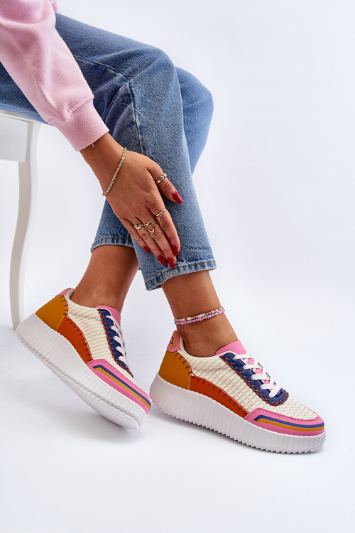 Dámské Tenisky Na Platformě Multikolor Redala