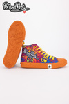 Tenisky Pol'and'Rock Festival X Big Star SS174502 Oranžové