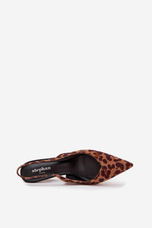 Lakované lodičky na vysokom podpätku Bordeaux Phelia