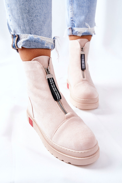 Ženské topánky na platforme Beige Charlee