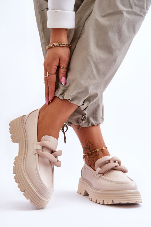 Veľká hviezda LL274581 Kožené mokasíry