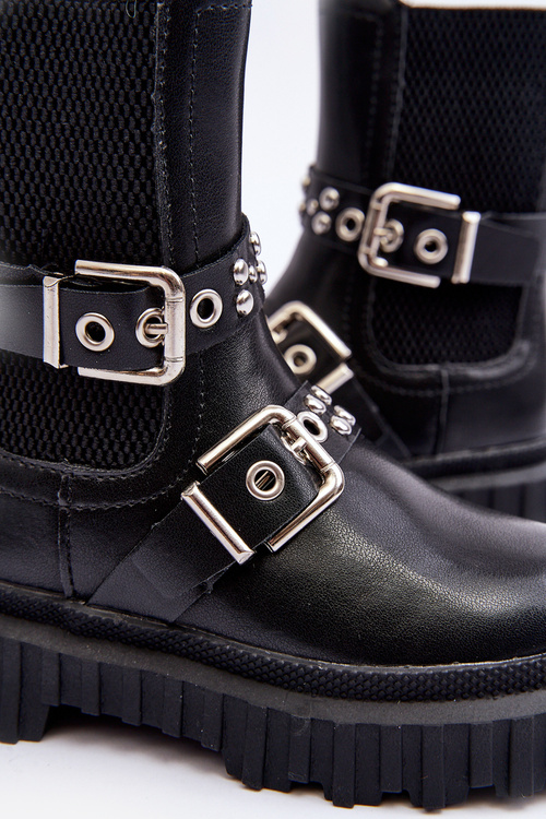 Čierne topánky Adeneia Jodhpur