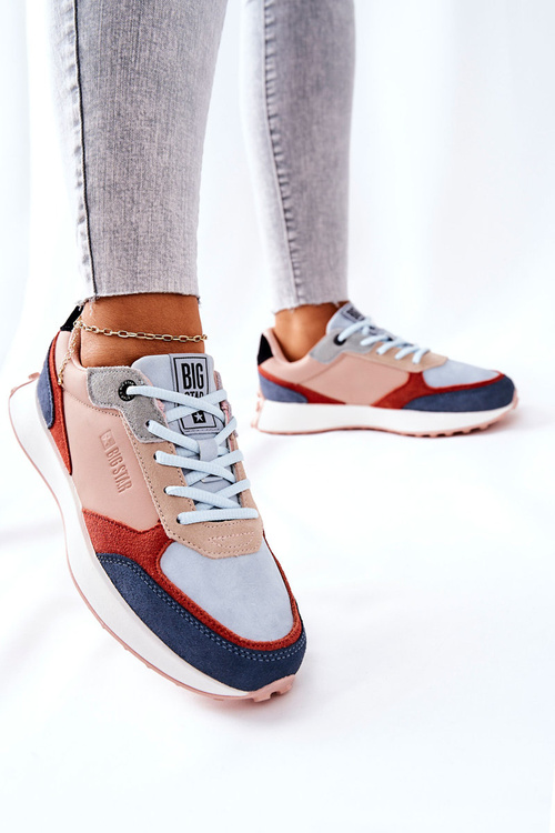 Sportovní Obuv Big Star Memory Foam II274401 Beige/Blue