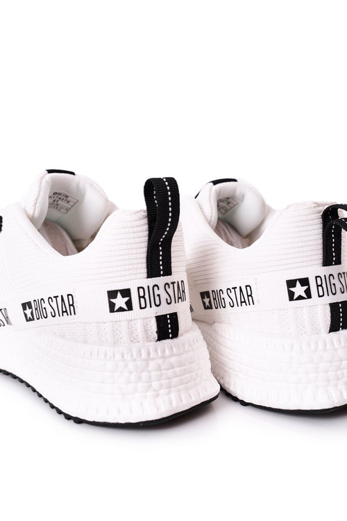 Pánské Sportovní Obuv Big Star HH174270 Bílé