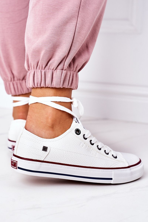 Dámske kožené tenisky Big Star II274001 biela