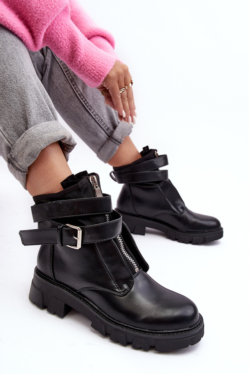 Teplé Boty Workery Černé Not Realy