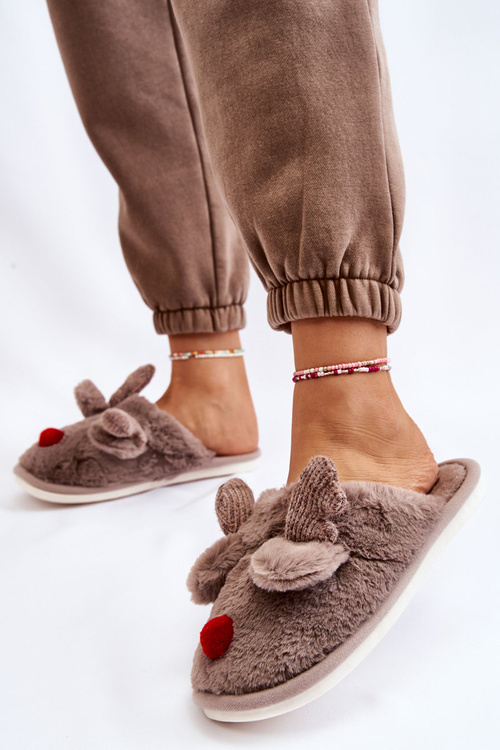 Dámske šedé patrí s kožušinou a sobom Sopya