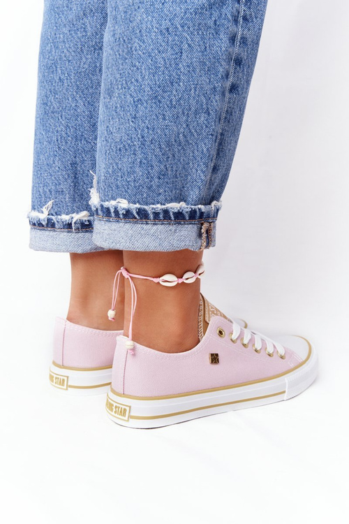 Klasická dámska veľká hviezda HH274455 Pink