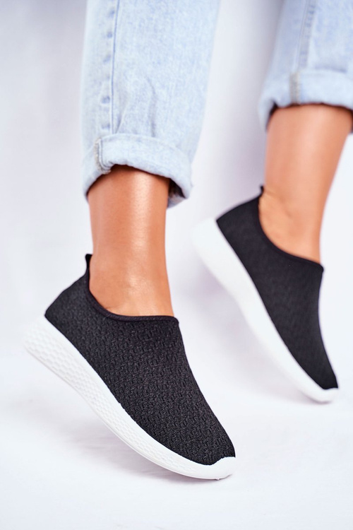 Dámská Sportovní Obuv Slip-on černé Hopin