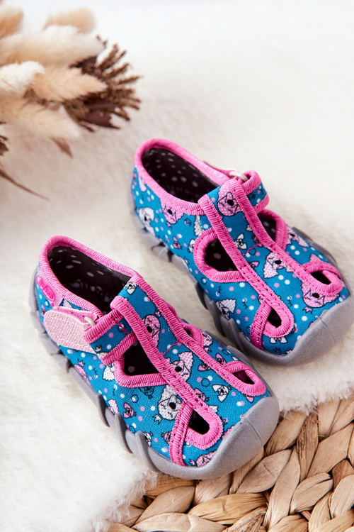 Boty Befado Suchý zip 190P100 Modrá a růžová