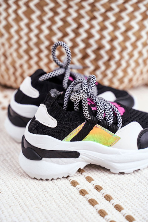 Dětská Sportovni Obuv Černé Velma