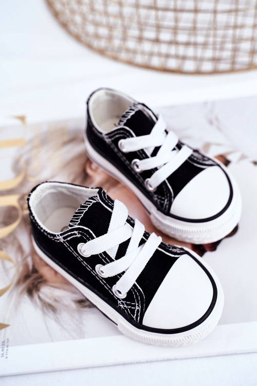 Klasické detské tenisky Black Filimon