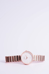 Dámske hodinky Ernest Claudie Pink Gold White Shield