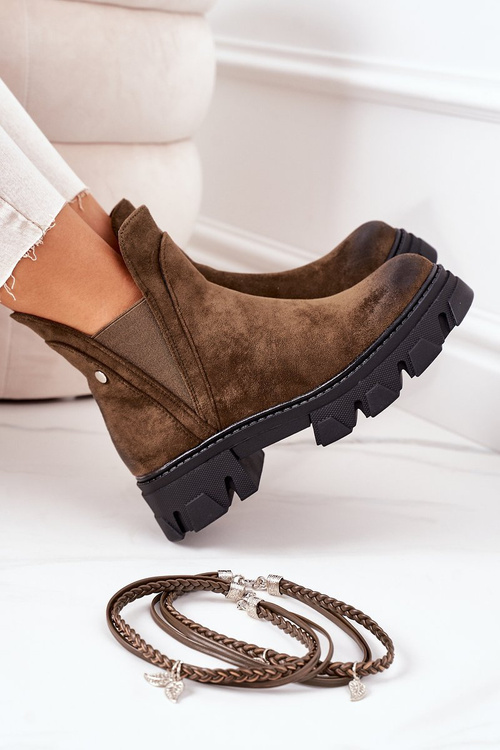 Izolované topánky Tmavo zelený dobrý nápad