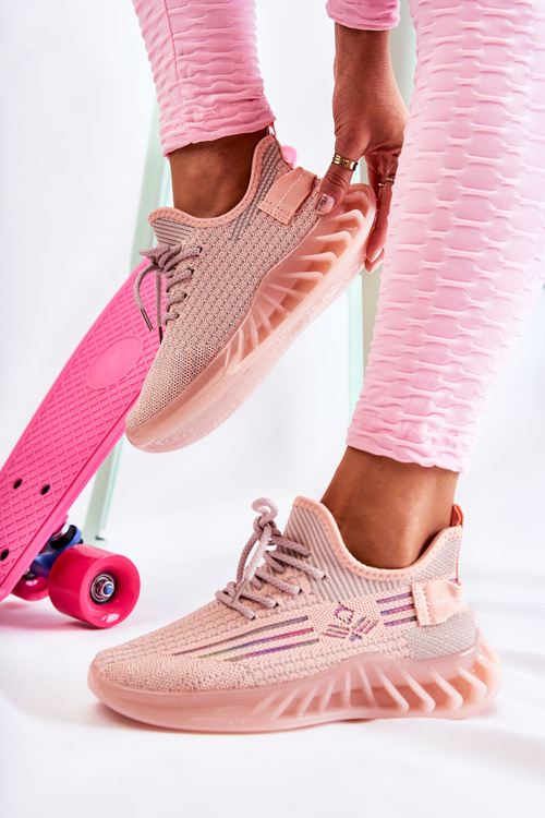 Dámské sportovní boty nazouvací růžové Hermione