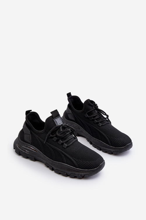 Pánske tenisky HI-POLY SYSTEM Big Star NN174467 Čierne