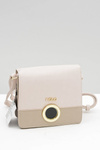 Malá elegantná beige nobo kabelka