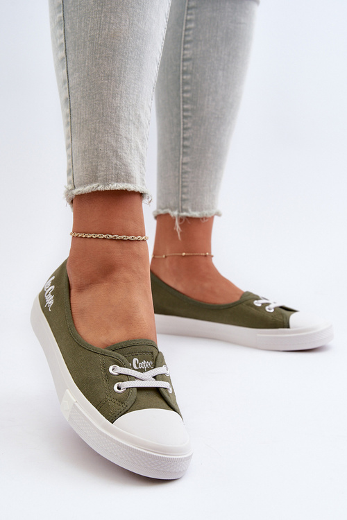 Dámske tenisky Lee Cooper LCW-24-31-2729 Zelené