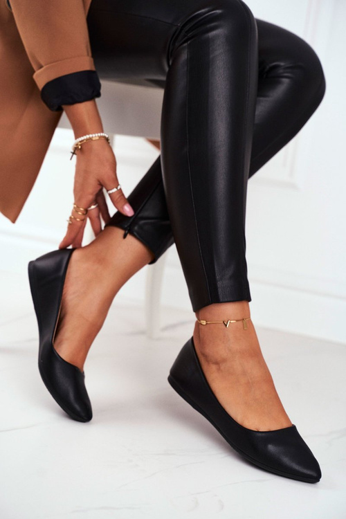 Dámské Baleríny Černé Maude