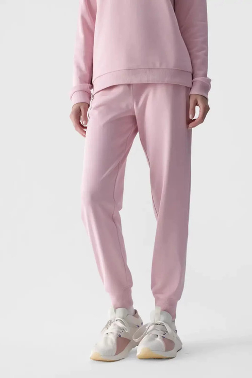 Dámske Dresové Nohavice Joggery 4F Ružové 4FWMM00TTROF0945-83S
