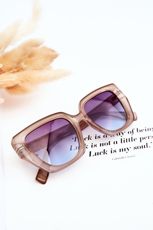 Klasické dámské sluneční brýle V110061 Šedá