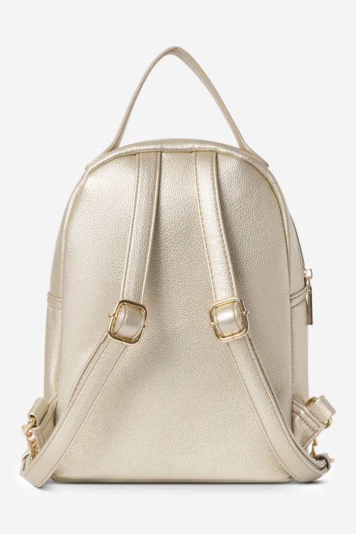 Dámsky Malý Batoh Z Ekokože NOBO BAGP230-K023 Zlatý