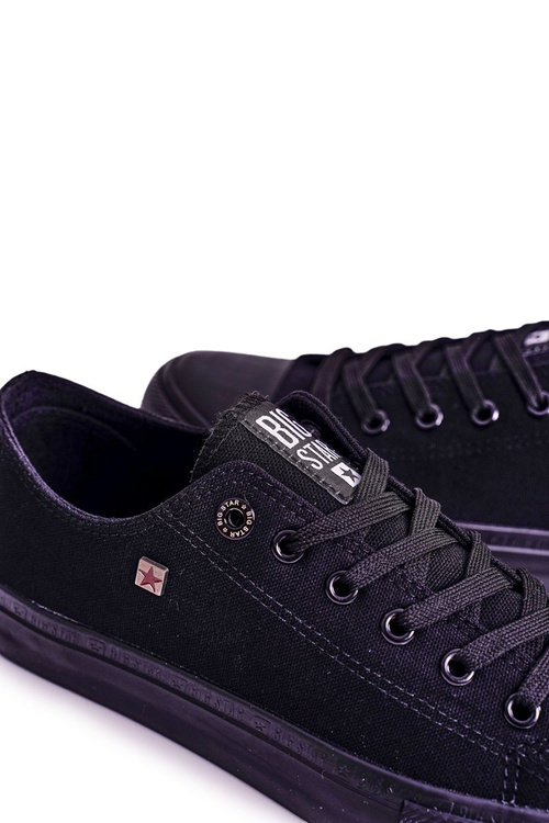 Pánské Klasické Nízké Tenisky BIG STAR AA174009 Černé