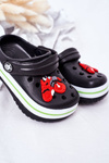 Dětské Pěnové Nazouváky Crocs Černé Lazy Day